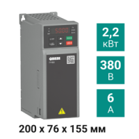ПЧВ3-2К2-В [М01] 2,2 кВт 380 В преобразователь частоты  - НПО "Промавтоматика", Екатеринбург
