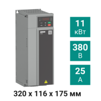 ПЧВ3-11К-В [М01] 11,0 кВт 380 В преобразователь частоты  - НПО "Промавтоматика", Екатеринбург