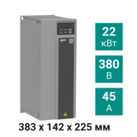 ПЧВ3-22К-В [М01] 22,0 кВт 380 В преобразователь частоты  - НПО "Промавтоматика", Екатеринбург